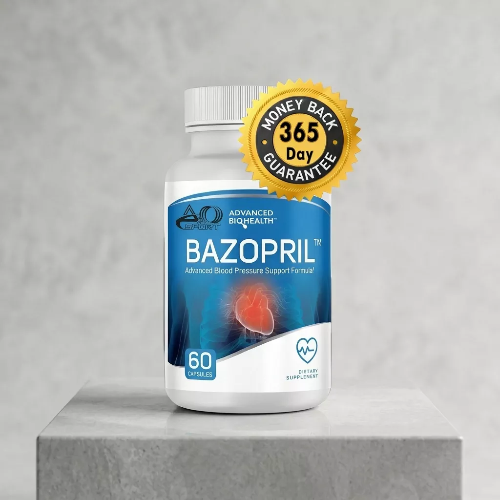 Bazopril – cardiovascular and circulation support for adults 40+